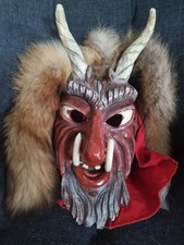 Holzmaske Fasnacht Fasnet Fastnacht Maske Larve Fasching Teufel