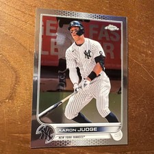 Topps 2022 Chrome Aaron Judge #99 New York Yankees
