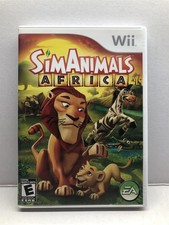 SimAnimals Africa (Nintendo Wii, 2009) Complete Tested Working - Free Ship