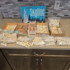 Elgo American Skyline Plastic Construction Set (No. 91) + Parts Lot of 1000+ Pcs