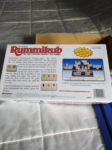 Rummikub Rummy Tile Game, 1997 - Picture 6 of 7
