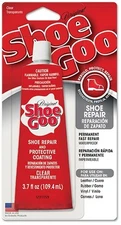 NEW 3.7 OZ SHOE GOO ADHESIVE GLUE VINYL RUBBER LEATHER REPAIR CLEAR 0375568