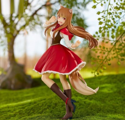 Spice and Wolf Trio-Try-iT Figur Holo Rotkäppchen Ver. FuRyu NEU