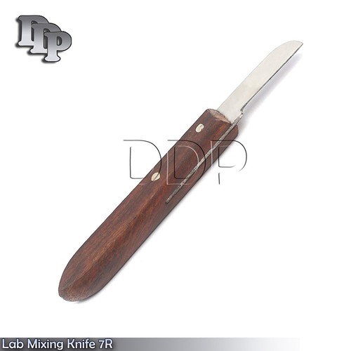 3 Couteaux De Laboratoire Dentaire 6 Pouces (7R) - Pour Plâtre Et Alginate, Manche En Bois