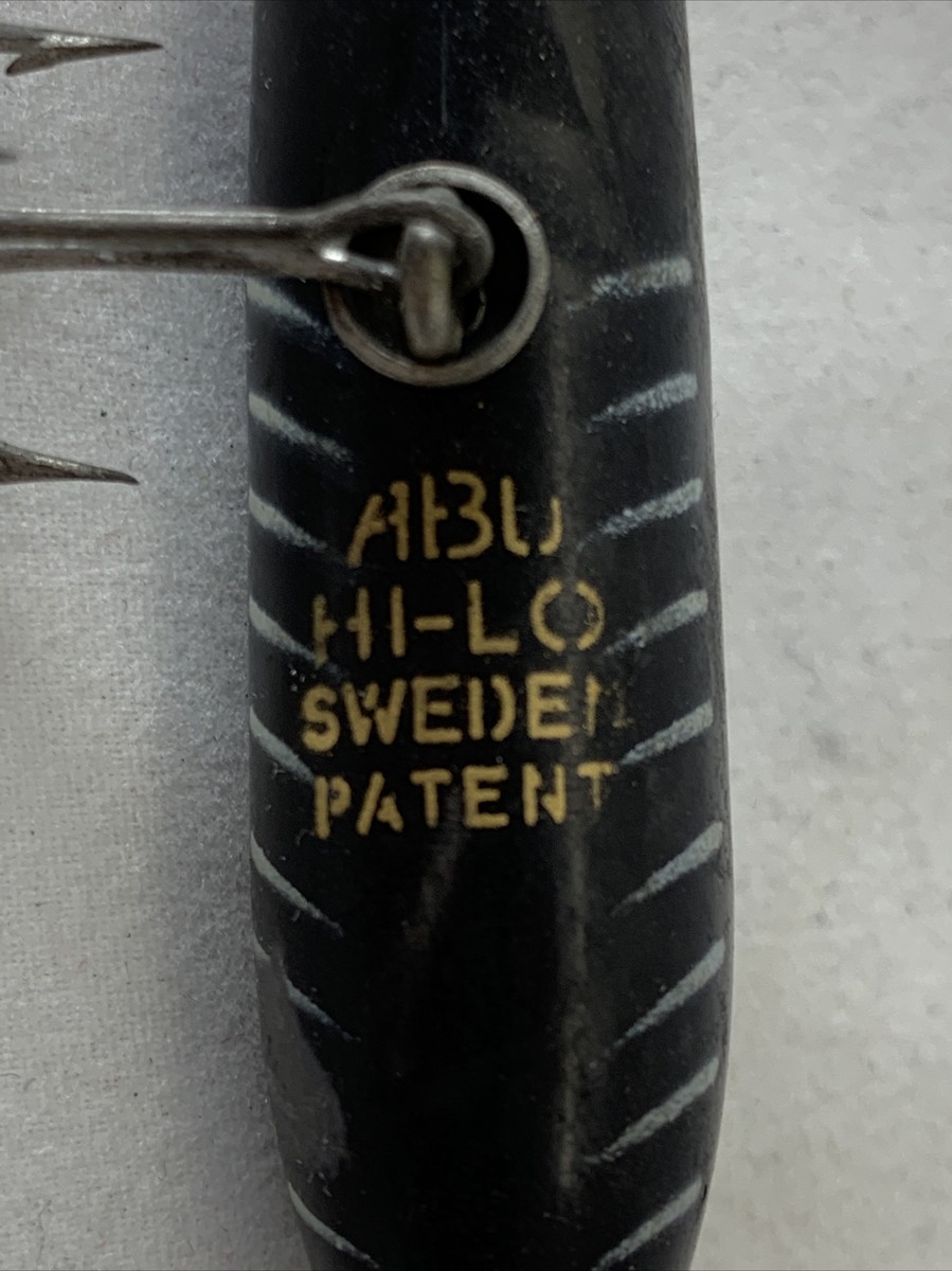 Vintage Abu Hi-lo Sweden Lure in Black | eBay