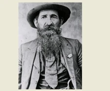 Hatfield McCoy Feud PHOTO Leader Devil Anse Hatfield, William Hatfield Portrait 