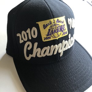 lakers 2010 championship hat