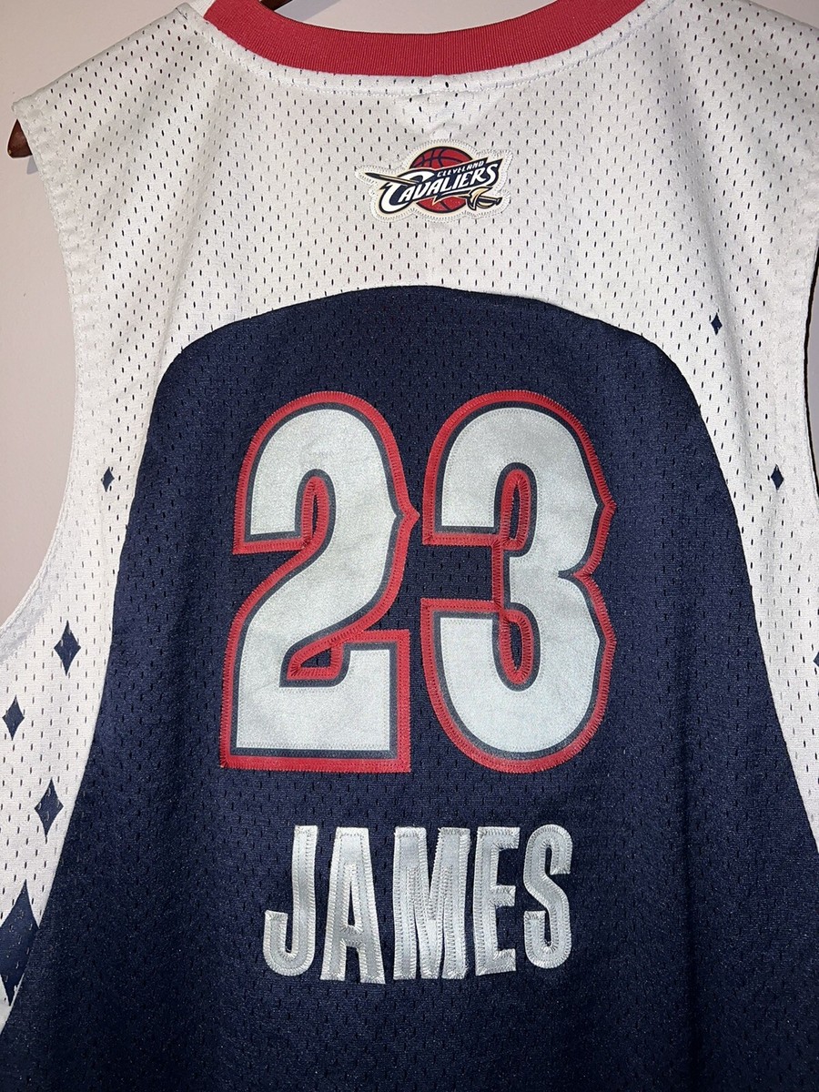 2007 LEBRON JAMES ALL STAR SWINGMAN ADIDAS JERSEY XL