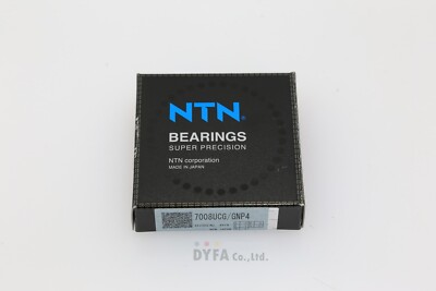 NTN Genuine Precise Angular Contact Ball New 7008UCG/GNP4 BRG-D-2205=5F25
