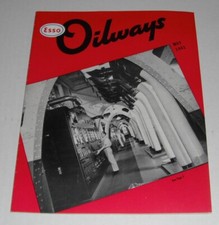 Vintage paper items--vehicles and Esso oil..3 mags--D..