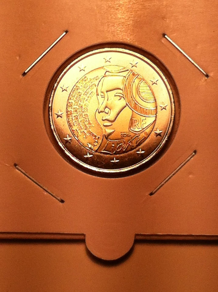 2 EURO FRANCE 2015 FETE DE LA FEDERATION COMMEMORATIVE NEUVE - Photo 1/1