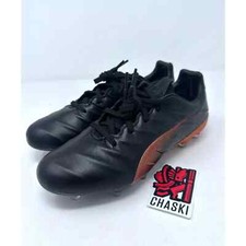 Puma King Platinum 21 FG AG Black Soccer Cleats shoes 106478-04 Men 7/ Women 8