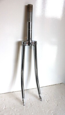 NOS Vintage Chrome Akisu 24 Inch FORKS BICYCLE Bike Old School Dragster