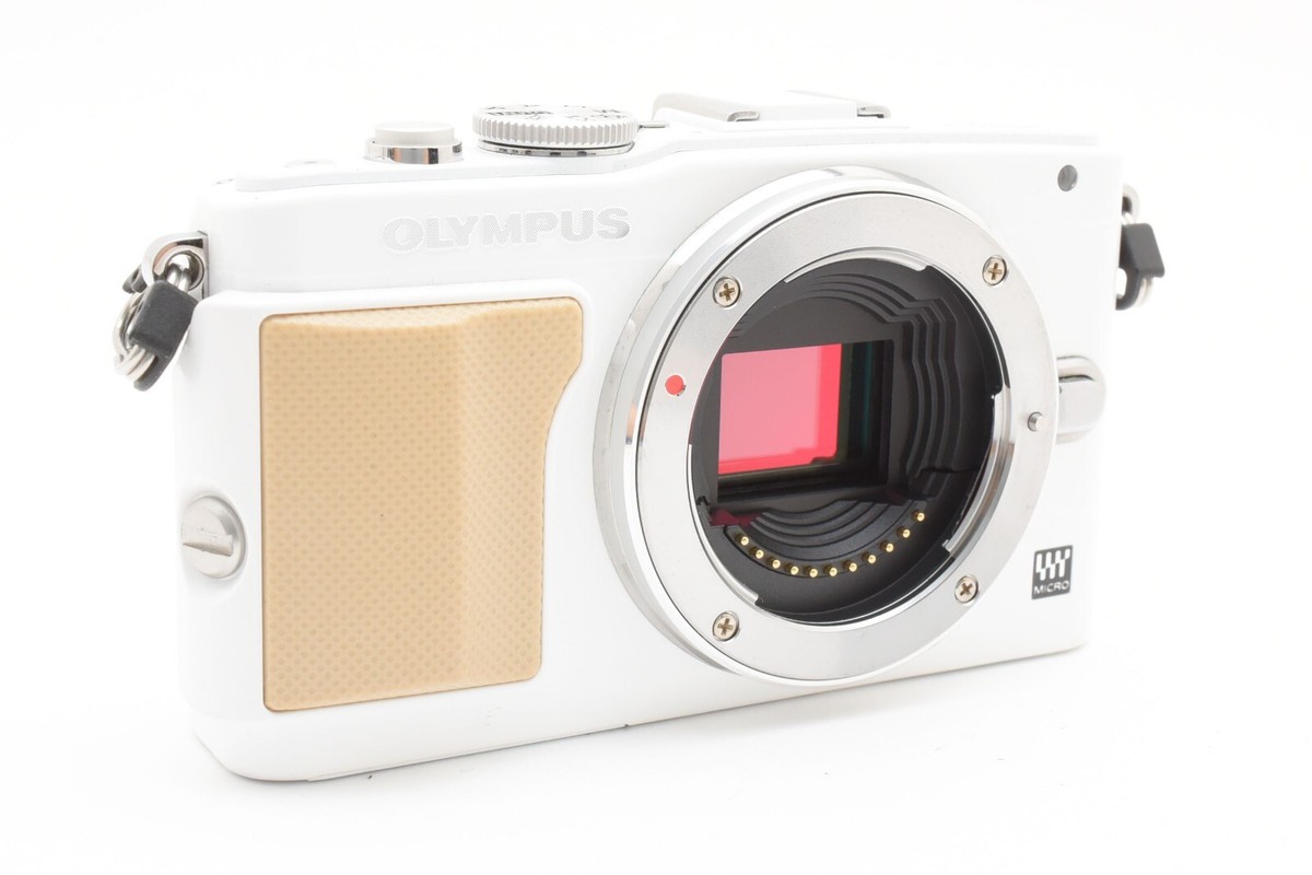 【C6616】e-pl5 + OLYMPUS M.ZUIKO DIGITAL Olympus PEN E-PL5 16.1MP Digital SLR Camera - White (Kit w