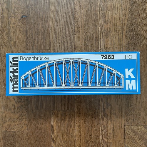 Puente arqueado Marklin K/M 14 1/8 - puente ferroviario modelo escala HO - #7263 | Zustand: New