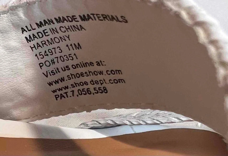 Zapatos de tacón de cuña para mujer Lucky Brand Zashti de cuero negro punta abierta de 3-3/4" talla 11 Foto 4 de 4