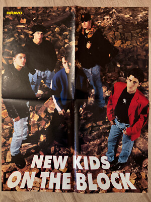 NKOTB New Kids On The Block - Kevin Costner JFK Bravo Poster DIN A2