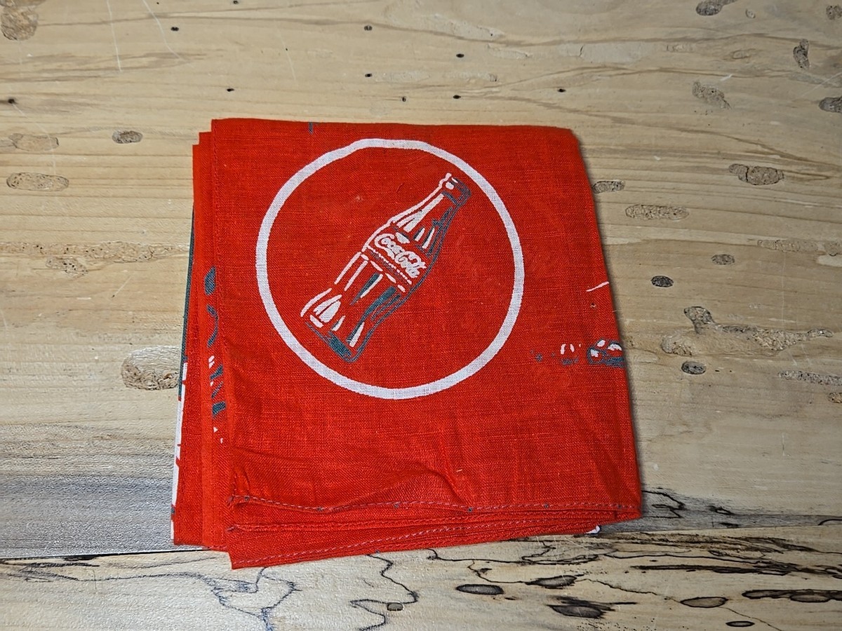 Vintage 1950's Western Kit Carson Coca-Cola Premium Red Coke