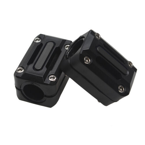 For BMW R1200GS Nine T S1000RR F800GS Engine Protection Guard Bumper Block Black - Picture 7 of 10