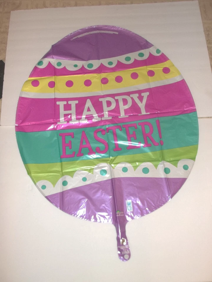 HUGH Lot 10 Easter Balloons 24" Bunny 29" Egg 34" Chick 38" Lamb + 6 More! NEW! - Image 2 of 4