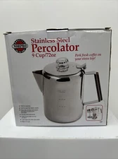 Norpro 9-Cup Stovetop Percolator MODEL 549 BRAND NEW