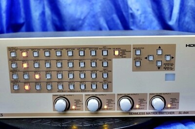 IMAGENICS SL-84A Seamless matrix switcher #43 | eBay
