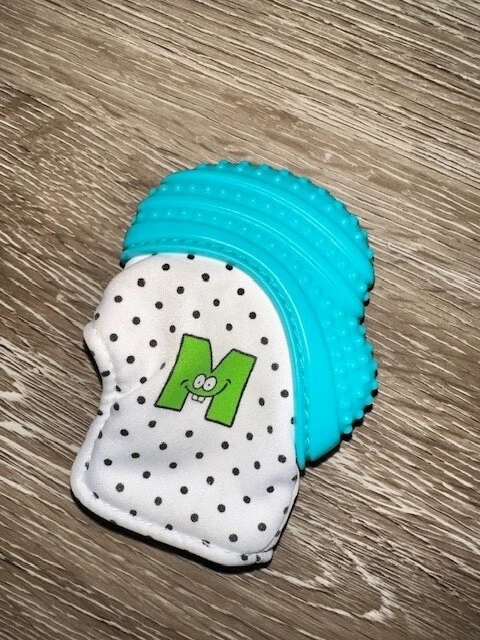Munch Mitt Teething Mitten that Stays on Baby's Hand. Malarkey Kids Crinkle NWOT - Image 2 of 4