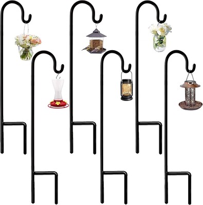 2PCS Garten Schäferhaken Hirtenhaken Metall Garten Produktbild-Vorschau 8