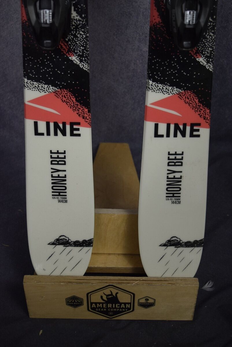 NEW LINE HONEY BEE SKIS SIZE 144 CM WITH MARLER BINDINGS | eBay NEW LINE HONEY BEE SKIS SIZE 144 CM WITH MARLER BINDINGS | eBay