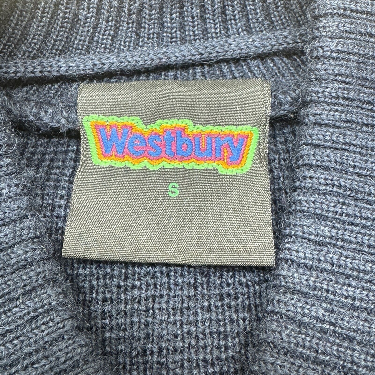 Westbury Vintage Wool Blend Full Zip Cardigan Sweater Jumper Westbury Vintage Wool Blend Full Zip Cardigan Sweater Jumper