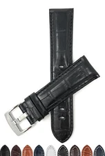 22mm Extra Long XL Leather Watch Band Strap for Citizen Drive