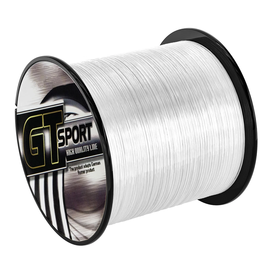 500m Linea Monofilo Da Pesca Nylon Lenza da pesca in Monofilamento 2lbs~90lbs - Immagine 2 di 4