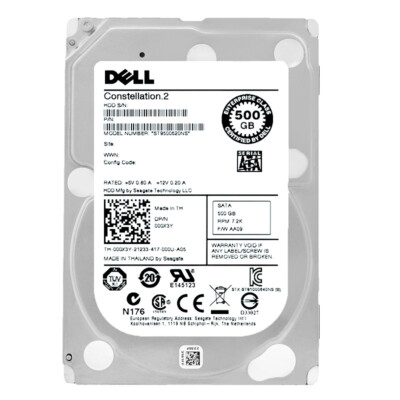 Hard Drive Dell ST9500620NS 500Gb 64Mb Cache 7200Rpm Sata II 2.5'' 000X3Y