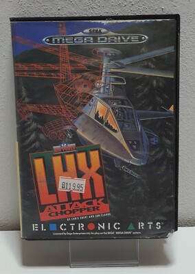 SEGA Mega Drive / Genesis - LHX Attack Chopper In Ovp Mit Spieleanleitung  B1143