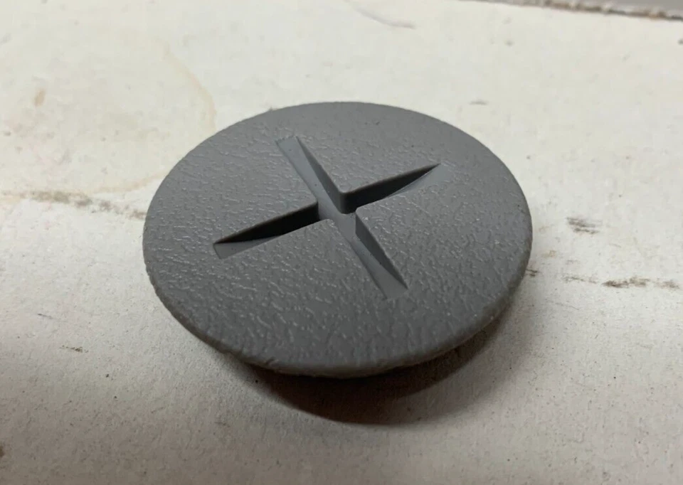 1988-1999 Chevy GMC CK1500 2500 Truck Interior Seatbelt Retractor Bolt Cover - Изображение 4 из 4