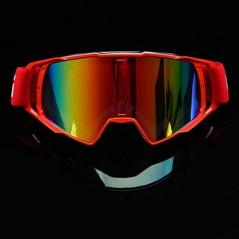 Gafas deportivas rojas para motocross ATV MTB todoterreno scooter Foto 4 de 4