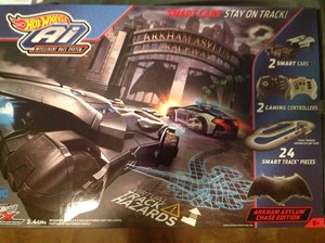 hot wheels ai starter set arkham asylum chase edition track set