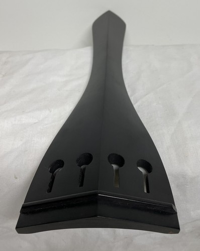 4 Strings 3/4 Upright Double Bass Ebony Tailpiece Bass 4 Strng Beveled Tailpiece - Picture 2 of 5