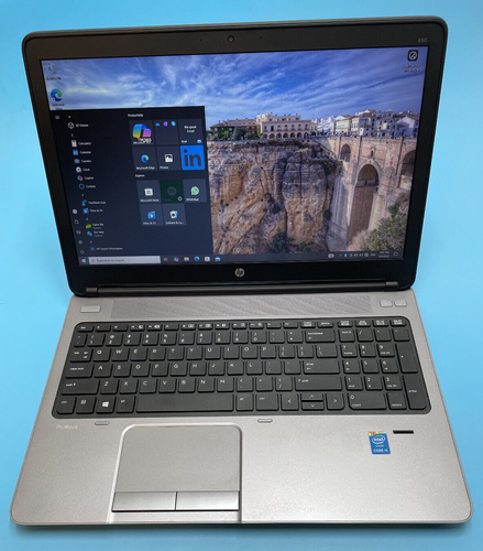 HP Probook 650 G1 15" Core i5-4300M 2.6Ghz 8GB RAM 120GB HDD **BAD Battery** #20