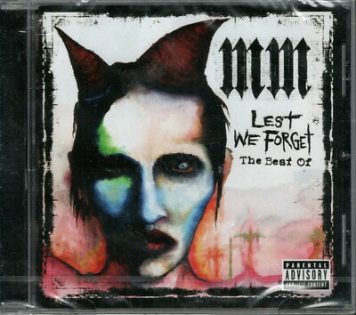CD - Marilyn Mansion - Lest we Forget - The Best Of - Neu