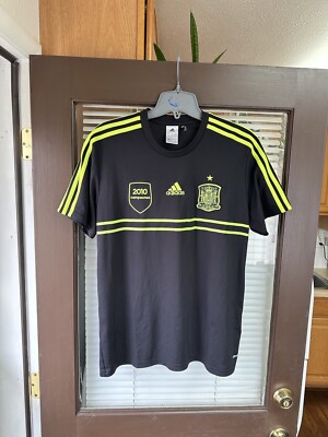 Authentic SPAIN 2010 World Cup Champions Campeones Football Soccer Jersey  Kit