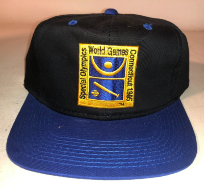 Vintage NOS 1995 Connecticut Special Olympics World Games Trucker Hat Slow Pitch