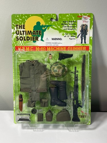 1997 The Ultimate Solider U.S.M.C. M-60 Machine Gunner
