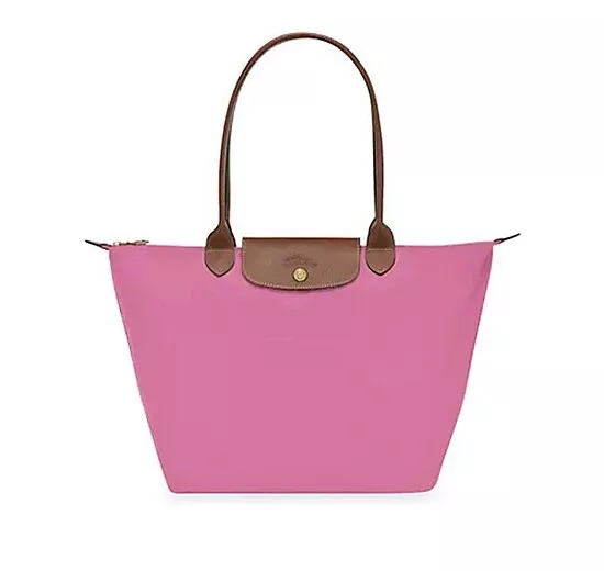 NWT LONGCHAMP Le Pliage Large Nylon Tote 1899089 Peony Pink Made