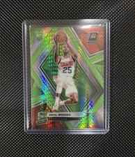 2018-19 Panini Spectra - Mikal Bridges #38 Neon Green Prizm /49 (RC)