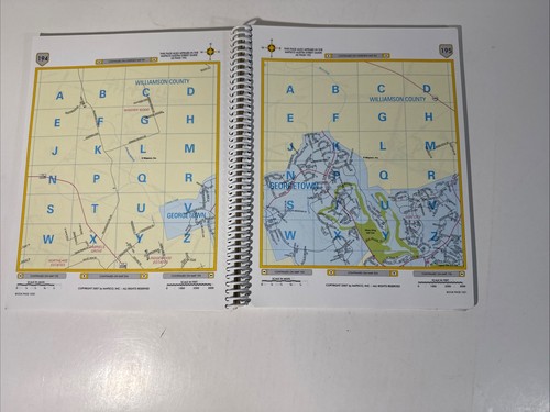 Williamson County Texas Street Guide 2007 MAPSCO Atlas Marble Falls TX Map - Bild 14 von 20