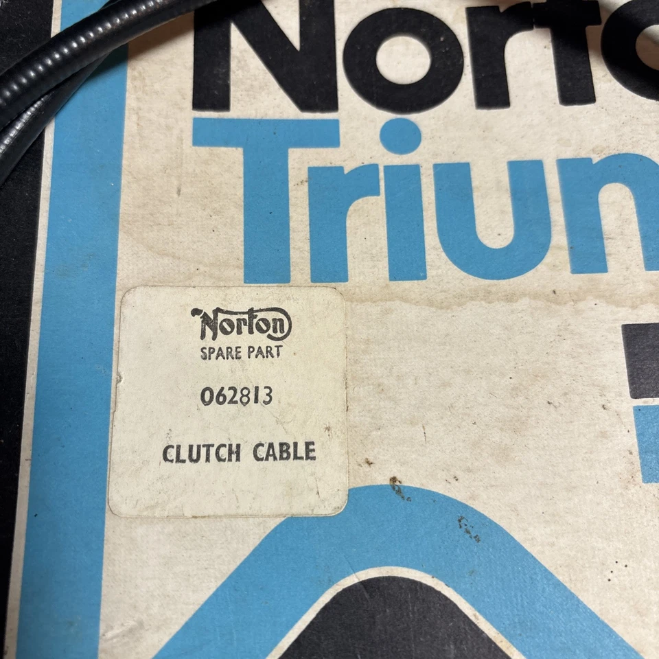 Nuevo de Lote Antiguo 06-2813 Norton Commando 750 850 Cable de Embrague 51" Barras Western 1969-1975 Foto 2 de 4