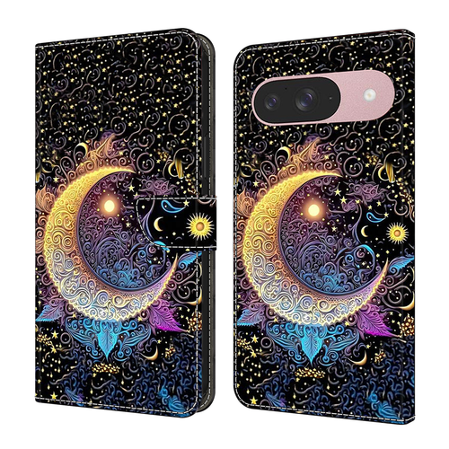 Patterned Leather Flip Wallet Case Cover For Google Pixel 7 8 9 Pro XL 7a 8a 9a - Picture 13 of 31