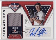 2019 Panini USA Baseball Stars & Stripes Signatures 70/299 Zack Hess Auto 0gr