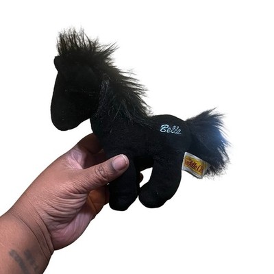 2008 Breyer The Saddle Club Plush Black Horse BELLE 6.5''